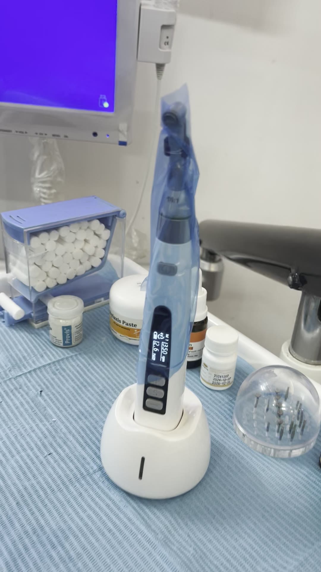 Dental instruments and treatment materials prepared at Ezza Dental Care